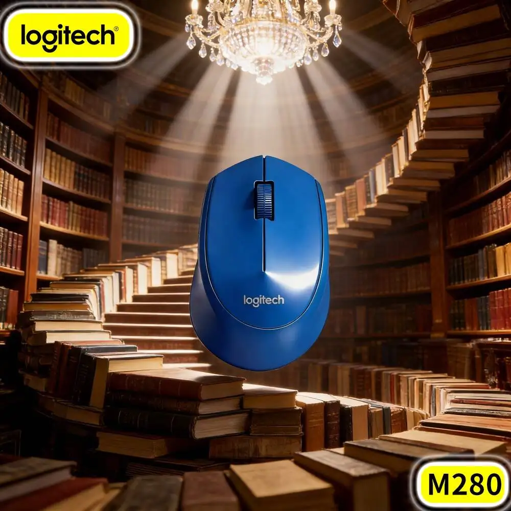Long Working Standby Time Wireless Mouse M280 Simple Plug Detection For Business Outing Home Browse Notebook Desktop Pc Work