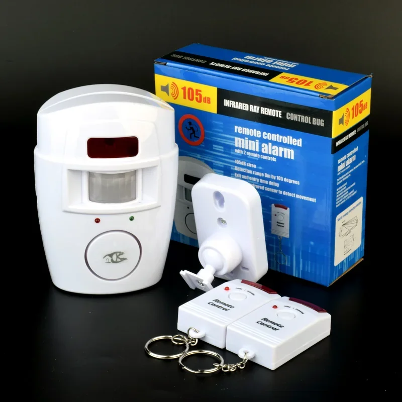 2026 Home Smart Wireless Home Security PIR Alert Alarm System Anti-theft Motion Detector Alarm 105DB Siren Infrared Sensor