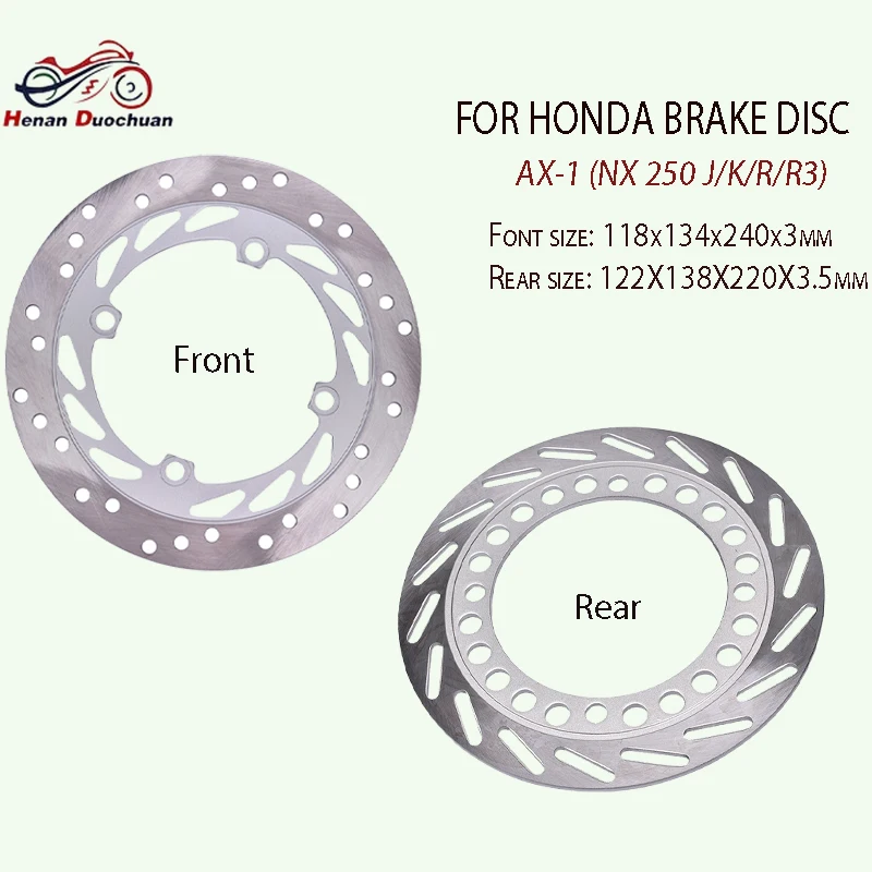

Motorcycle For HONDA Rear Brake Disc CBR500R2AC CBR500R 3A CBR500R CBR650F2A CBR650F3A CBR650F A CBR650F AC 2018 2017