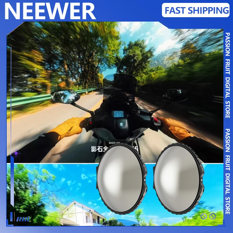 NEEWER لـ Insta360 X5 ND Filter 16/32/64 يعتم عدسة متعددة الطبقات المغلفة بالأشعة فوق البنفسجية مرآة للكاميرا الرياضية التصوير الملحقات #1