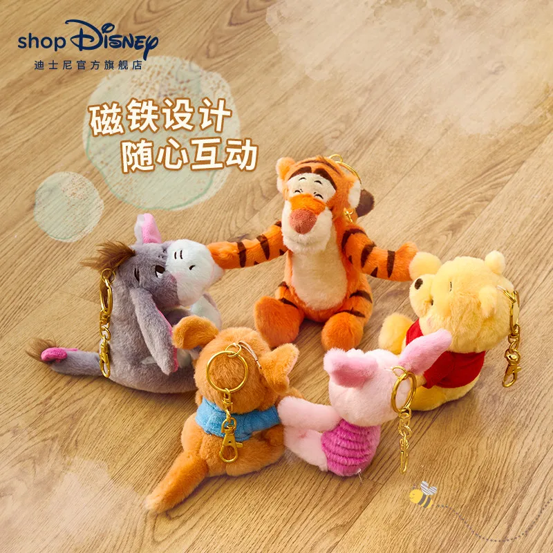 12-24cm Disney Stuff Toy Cute Kawaii Pooh Bear Piglet Tigger Eeyore Anime Stuff Toys Model Collection Stuff Toy Girl Giftstoy