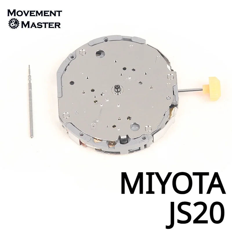 

Новинка, оригинальный японский механизм MIYOTA JS20, 6 игл, 369 дюйма, маленькие секундные часы, ремонт, кварцевый механизм, Запчасти и аксессуары