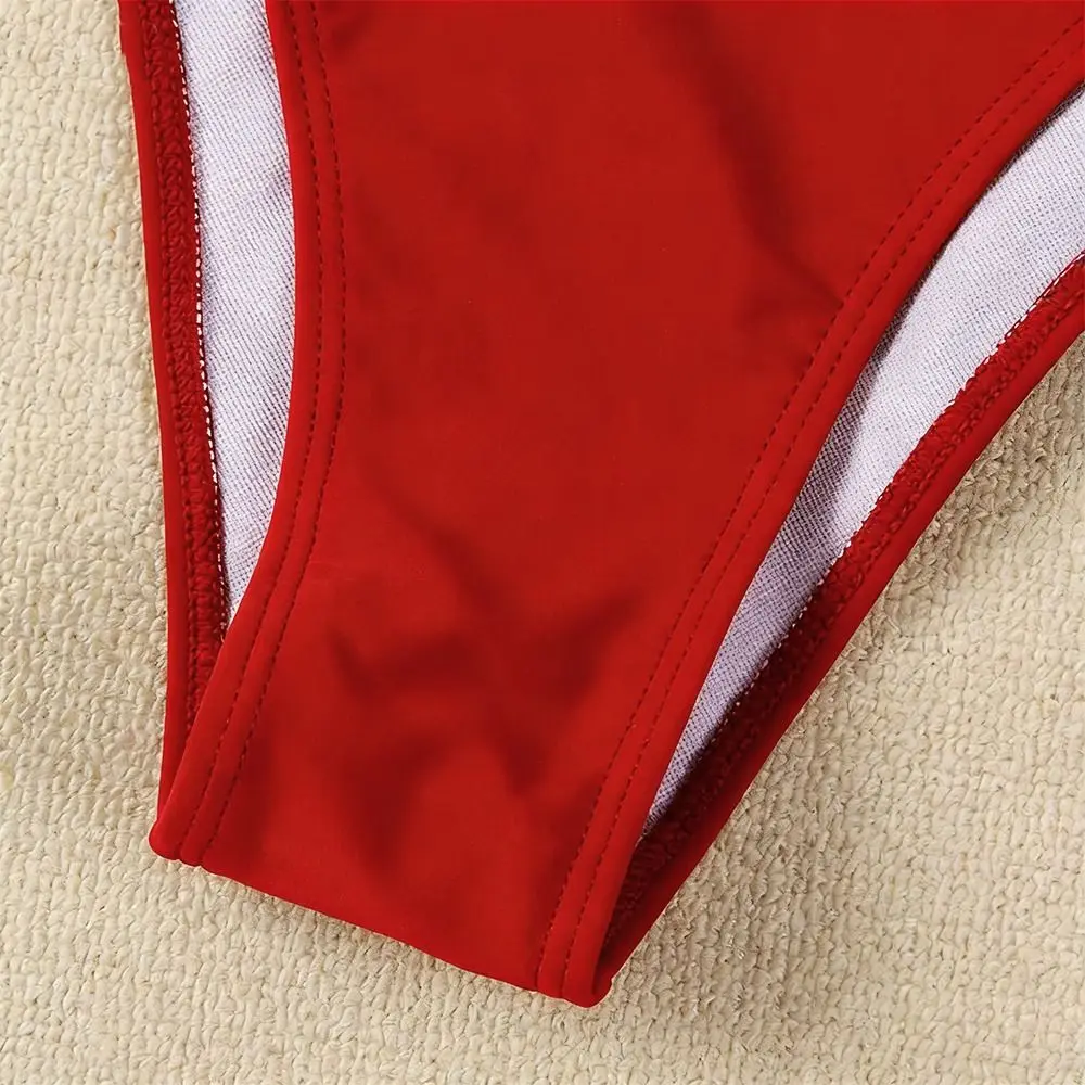 

2Pcs/Set Fashion Summer Beach Bikini Bandeau Push-Up Women Swimsuit Bathing Suit Casual Swimwear Beach