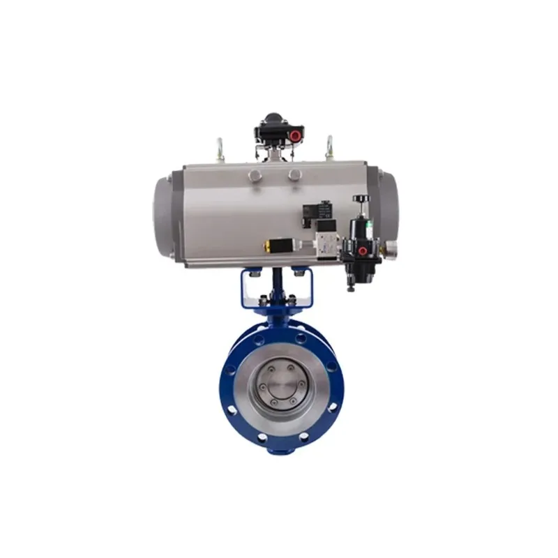 Air Compressor Exhaust Wholesale Actuator Pneumatic Jacketed Wcb Butterfly Valve