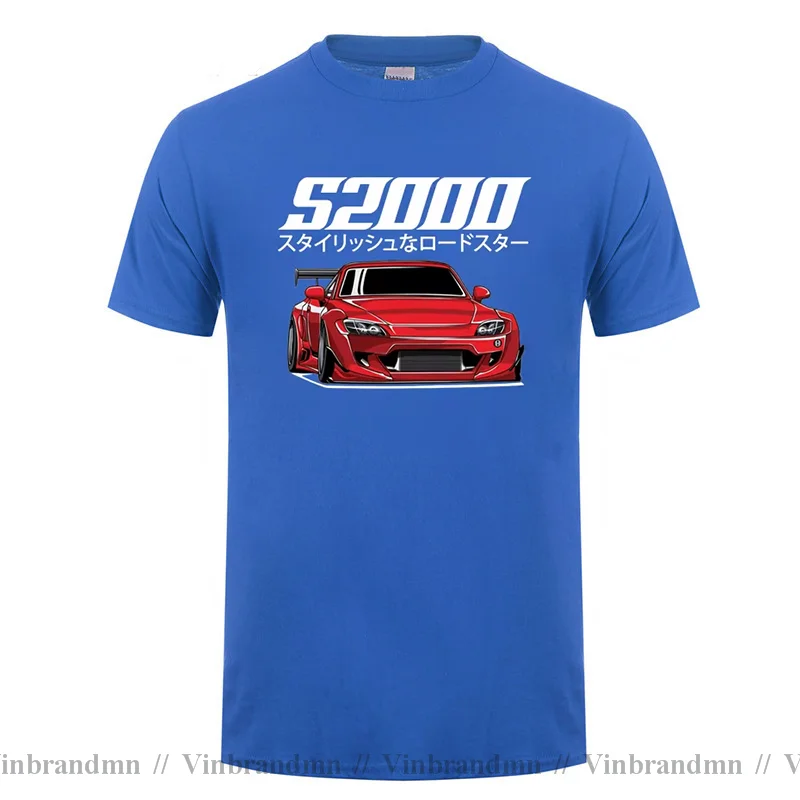 Classic JDM GT-R Wide-Body S2000 Car Design T-Shirt Summer Fashion Men T Shirt Funny Boy White Tops Man Casual Tees Short Sleeve