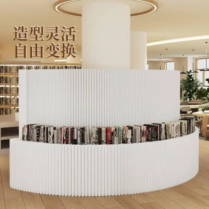 Multi-layer booth, paper wall exhibition, booth partition luminous, foldable office partition waterproof