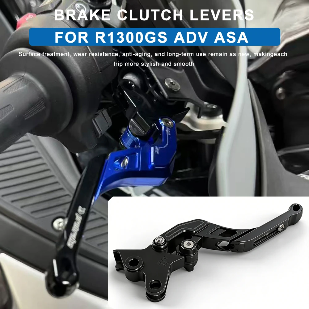 New motorcycle accessories FOR BMW R1300GS Adventure ASA handbrake clutch lever kit with sensitive manual control 2025 2026 ADV