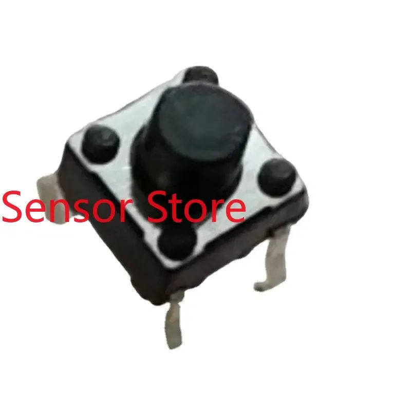 

100PCS Light Touch Switch 6X6X6MM High Key Switch,High-temperature Resistant And Environmentally Friendly,4-pin Direct Insertion