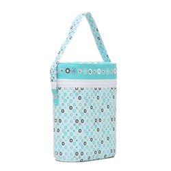 Portable Cartoon Baby Bottle Sacos de isolamento, bolsa múmia, comida térmica saco quente, garrafa de leite, bonito