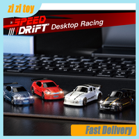 New Kf20 1:64 Drift Rc Car Four-Wheel Remote Control Car Racing Car Full Proportions Desktop Competition Toy Boys Perfect Gifts