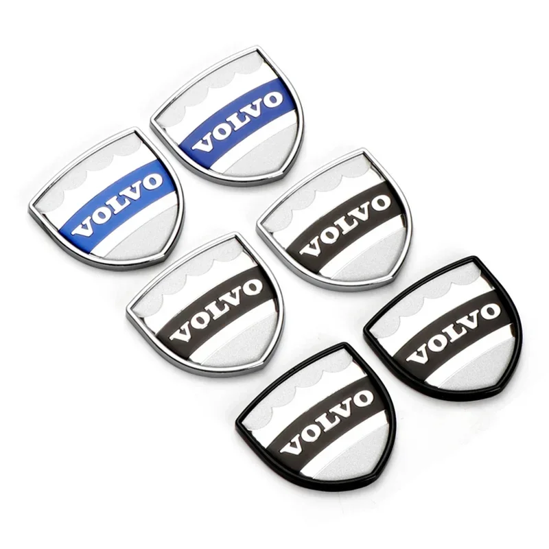 Car Accessories 3D Aluminum Emblem Badge Car Stickers Decal For Volvo Xc60 Xc90 V40 V60 S60 V50 V90 S80 C40 XC40 V70 XC70 C30