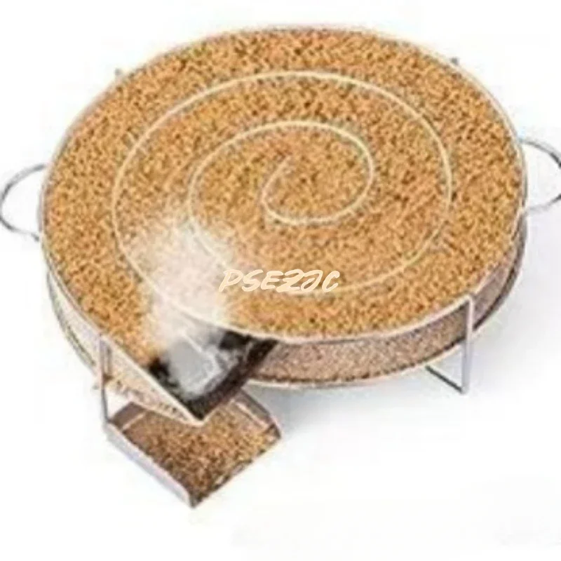 Outdoor Barbecue 304 Stainless Steel Circular Square M-shaped Barbecue Basket Cold Smoke Generator