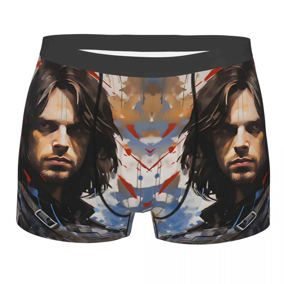 Marvel Captain America The Winter Soldier Winter Soldier Underpants Cotton Panties Man Underwear Sexy Shorts Boxer Briefs