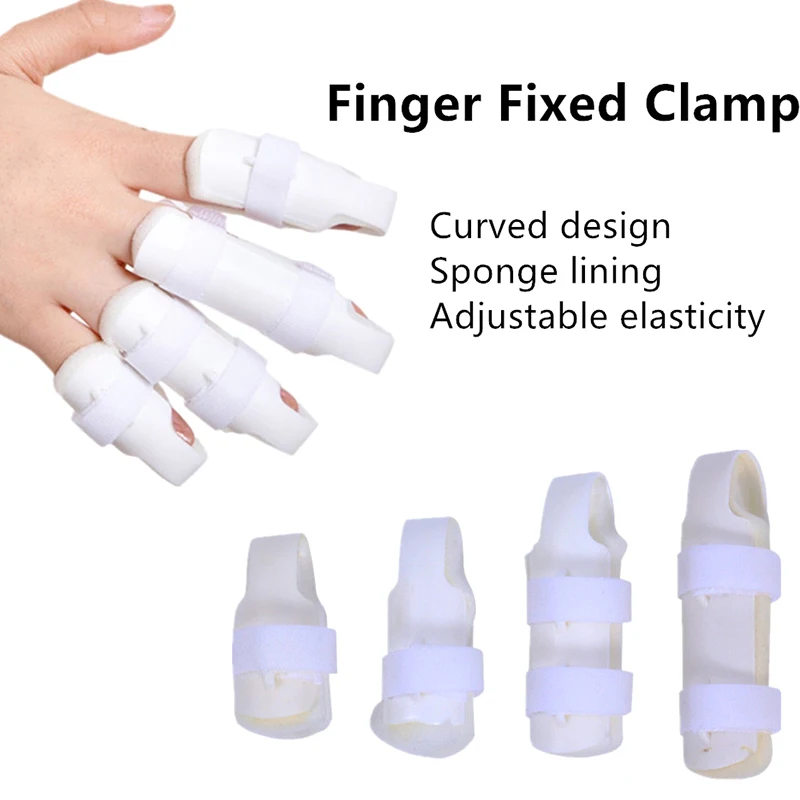 

Pain Relief Trigger Finger Fixing Splint Straighten Brace Adjustable Sprain Dislocation Fracture Finger Splint Corrector Support
