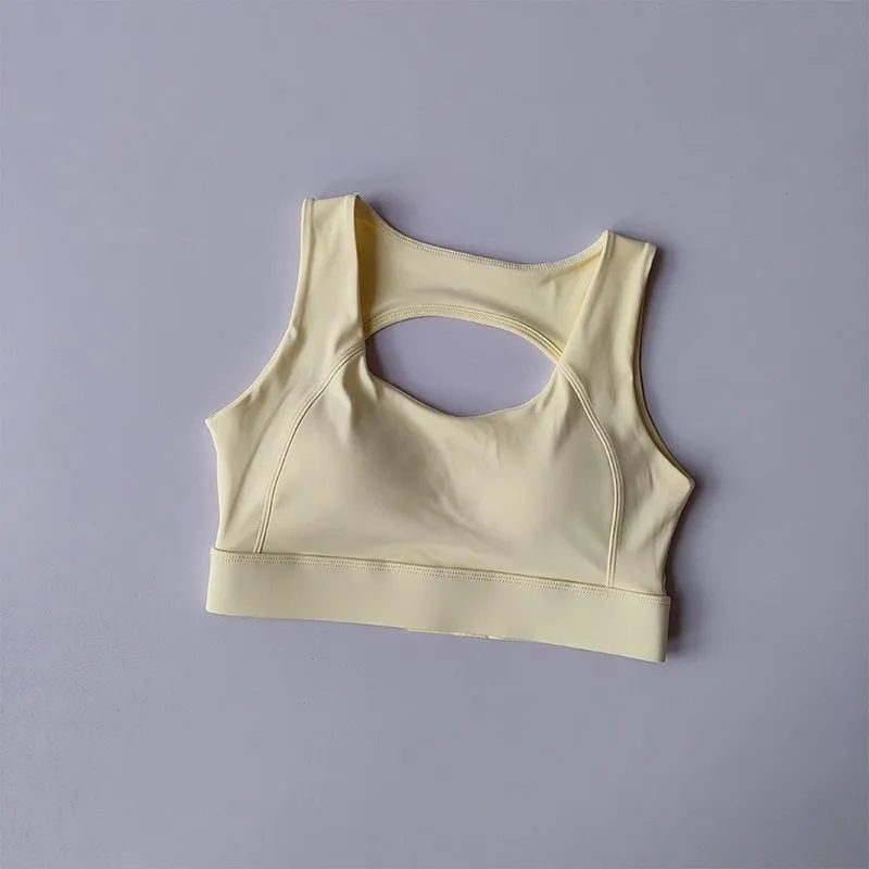Women's Sexy Push-Up Sport Bra Top Breathable Fitness Hollow out Back Vest Beautiful Back Design Slim Elastic Fitness Underwear - Image 4