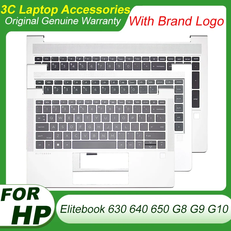 

Original New For HP Elitebook 630 G8 G9 640 650 G8 G9 G10 Laptops Palmrest Upper Top Case US Backlight Keyboard Replacement Case