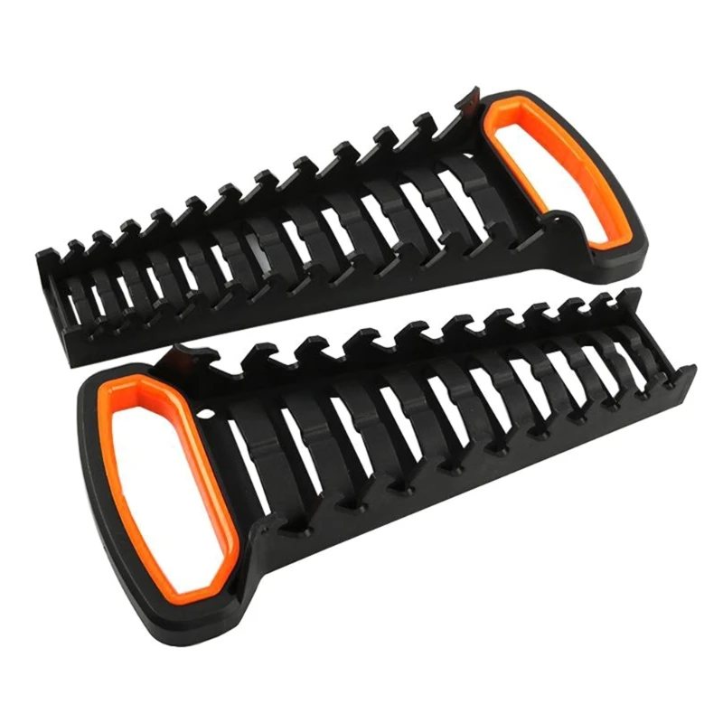 

2pcs/set Versatile Wrench Organizers Tray Efficient Wrench Storage Solution Dropship