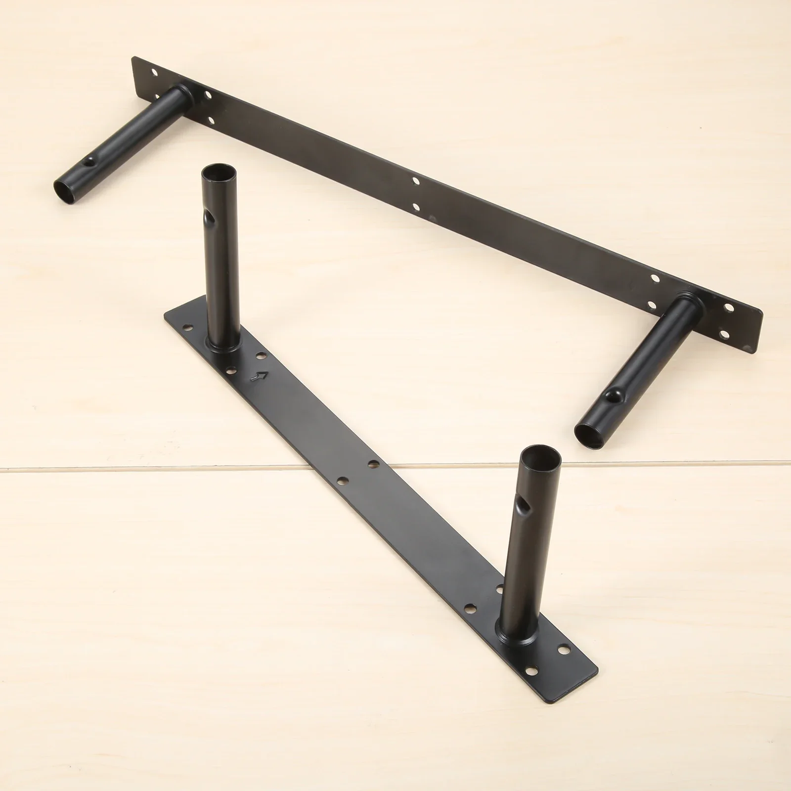 1pc T-shaped Iron Bracket Invisible Rack Support w/screw Heavy Strong Bear Capacity Wall Layer Holder 300/400mm 11.8