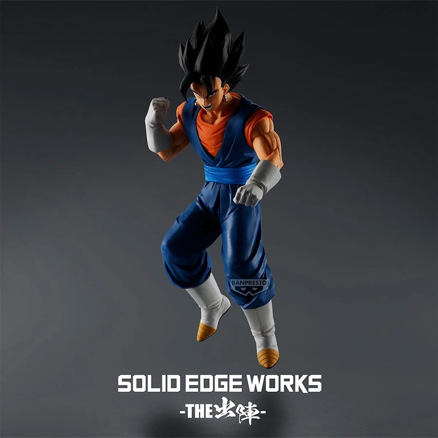 Banpresto Dragon Ball Anime Figurines Solid Edge Works Vegetto PVC Action Figures DBZ Figurals Collectible Model Toys