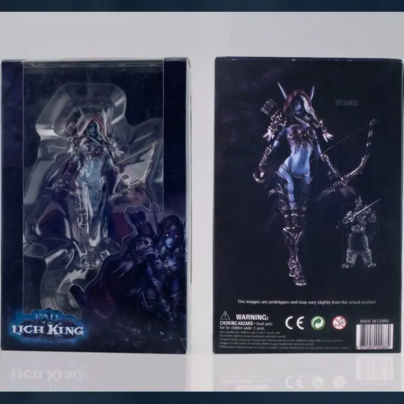 Sylvanas Windrunner World Of Warcraft Action Figures La regina dei non morti Giocattolo fatto a mano Regalo per bambini Action Figure Toy