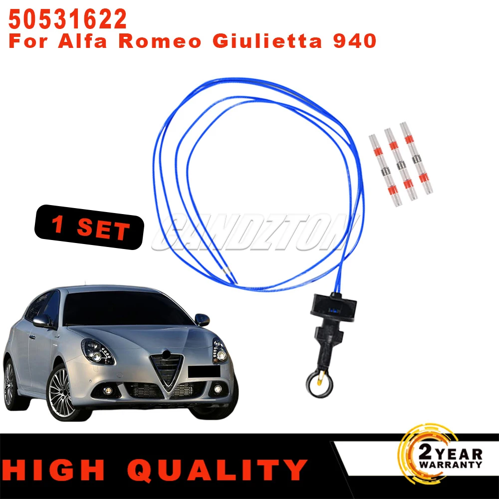New Temperature Sensor Repair Kit With Cable 50531622 For Alfa Romeo Giulietta 940 2010-2020 Easy Installation Car Accessories