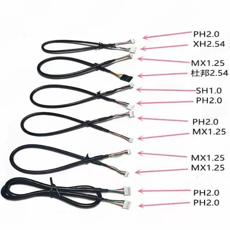 1pcs/5pcs Touch screen camera data cable sh1.0/mx1.25/ph2.0/xh2.54/DuPont 2.54, double head terminal