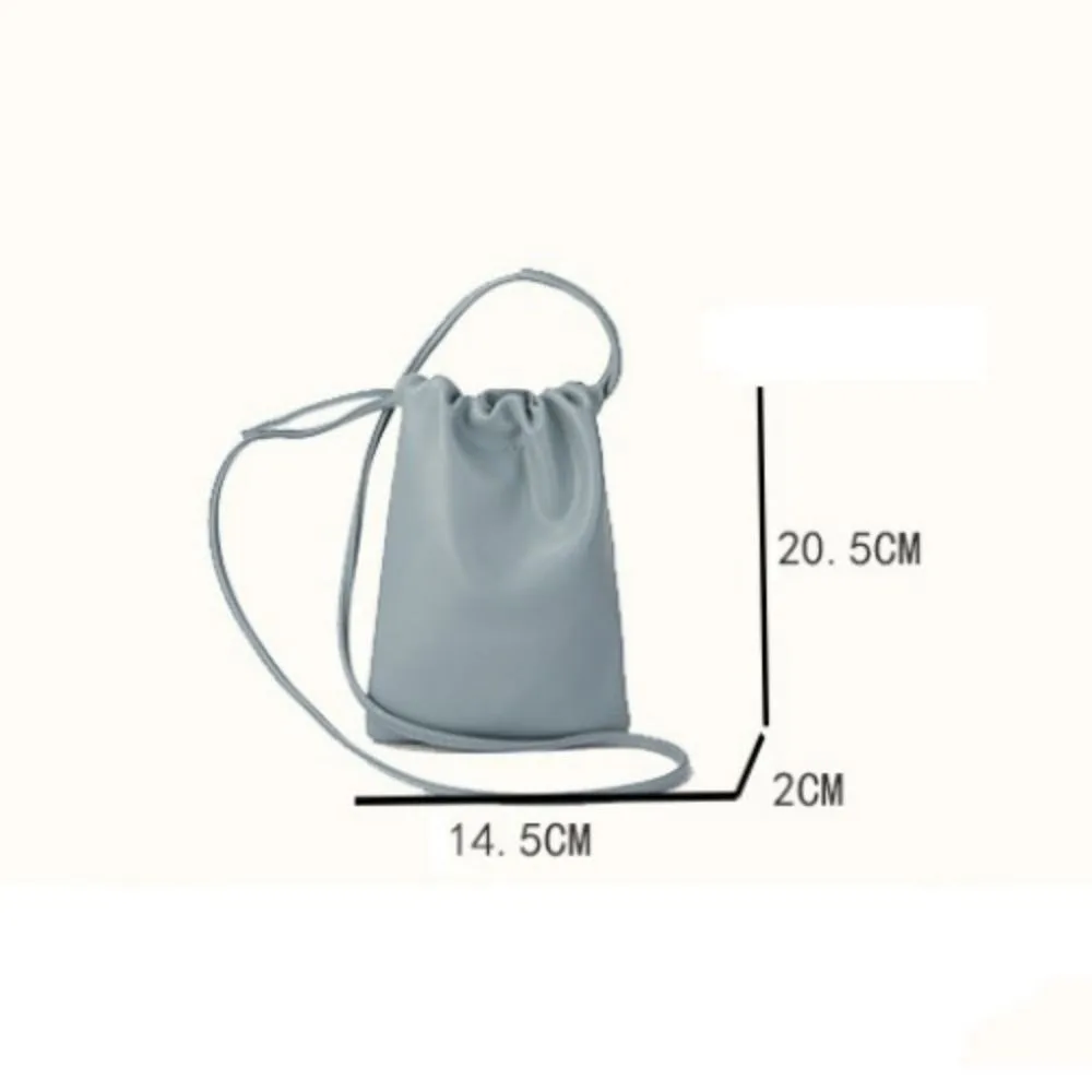 Новые женские Сумки из искусственной кожи, однотонные сумки через плечо с клапаном карамельных цветов, вместительная сумка на шнурке