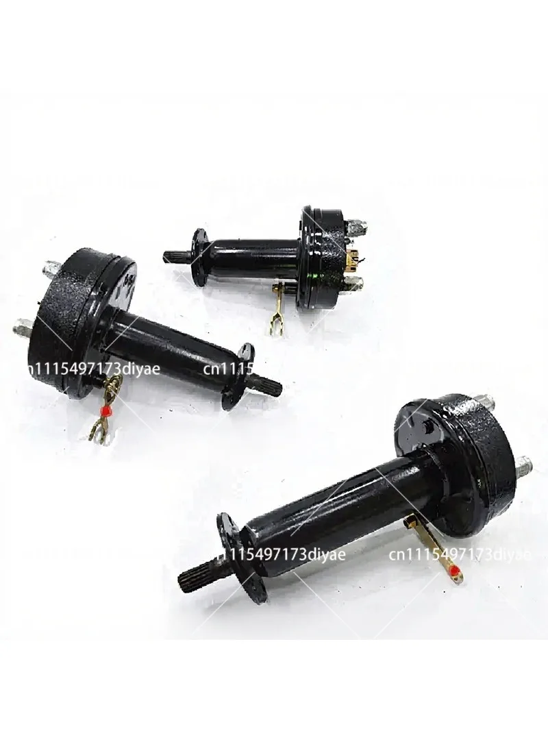 Split Type Rear Axle for Electric Tricycle Drum Brake 16/18 Teeth Drive Shaft Assembly Full Parts Kit