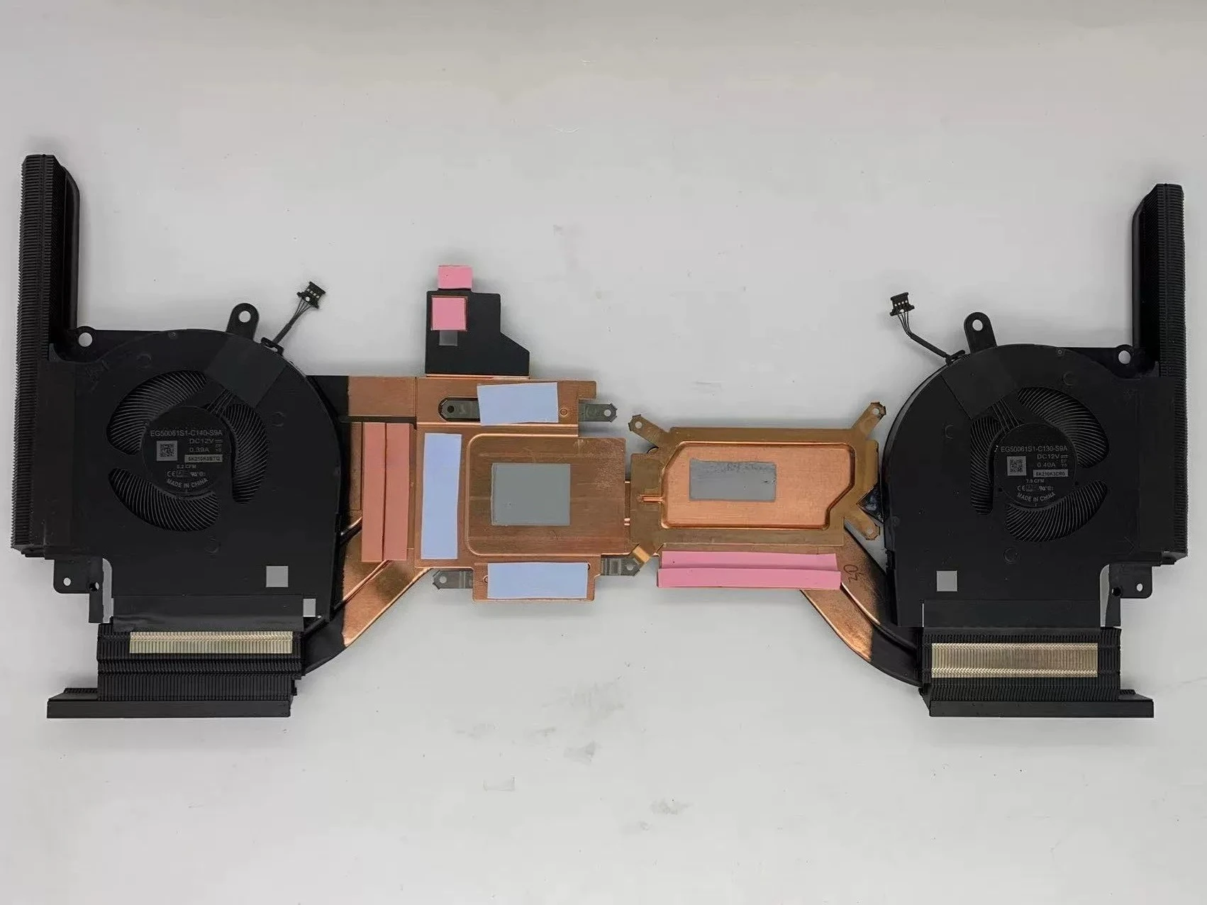 New fan for ALIENWARE X17 R2 P48E, radiator module 0YV8VF XJ5VC