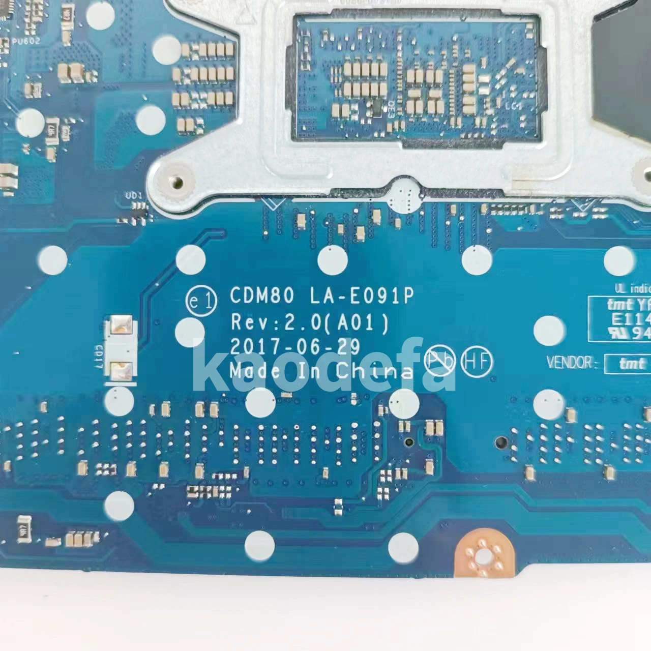 CDM80 LA-E091P Mainboard For Dell Latitude 5580 Laptop Motherboard CPU: I5-6200U 6300U / I5-7200U 7300U / I7-7600U 100% Test OK