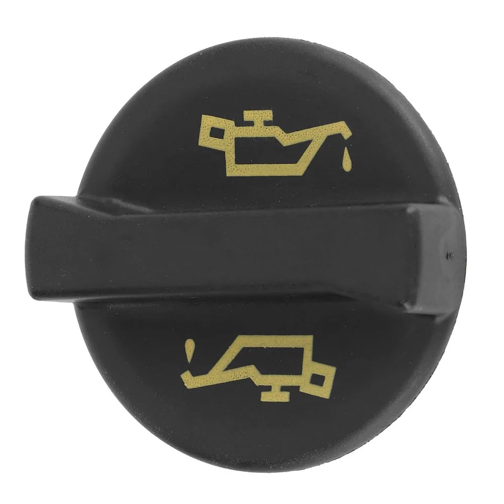 Black Oil Filler Cap ABS 1135010, YS4G‑6766‑AA Engine Oil Lid Oil Tank Cover for Transit / Eco-Sport / Ranger / Fiesta