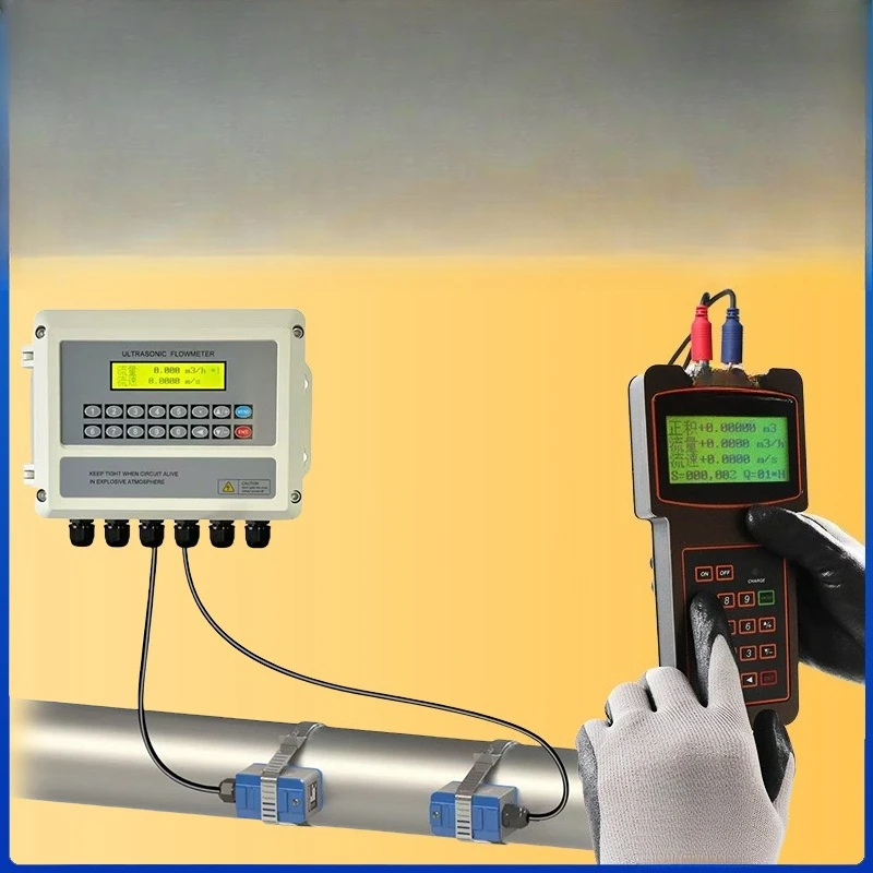 

Miniature Pipeline Water Measurement Liquid Industrial Water Flow Sensor, Ultrasonic Flow Meter