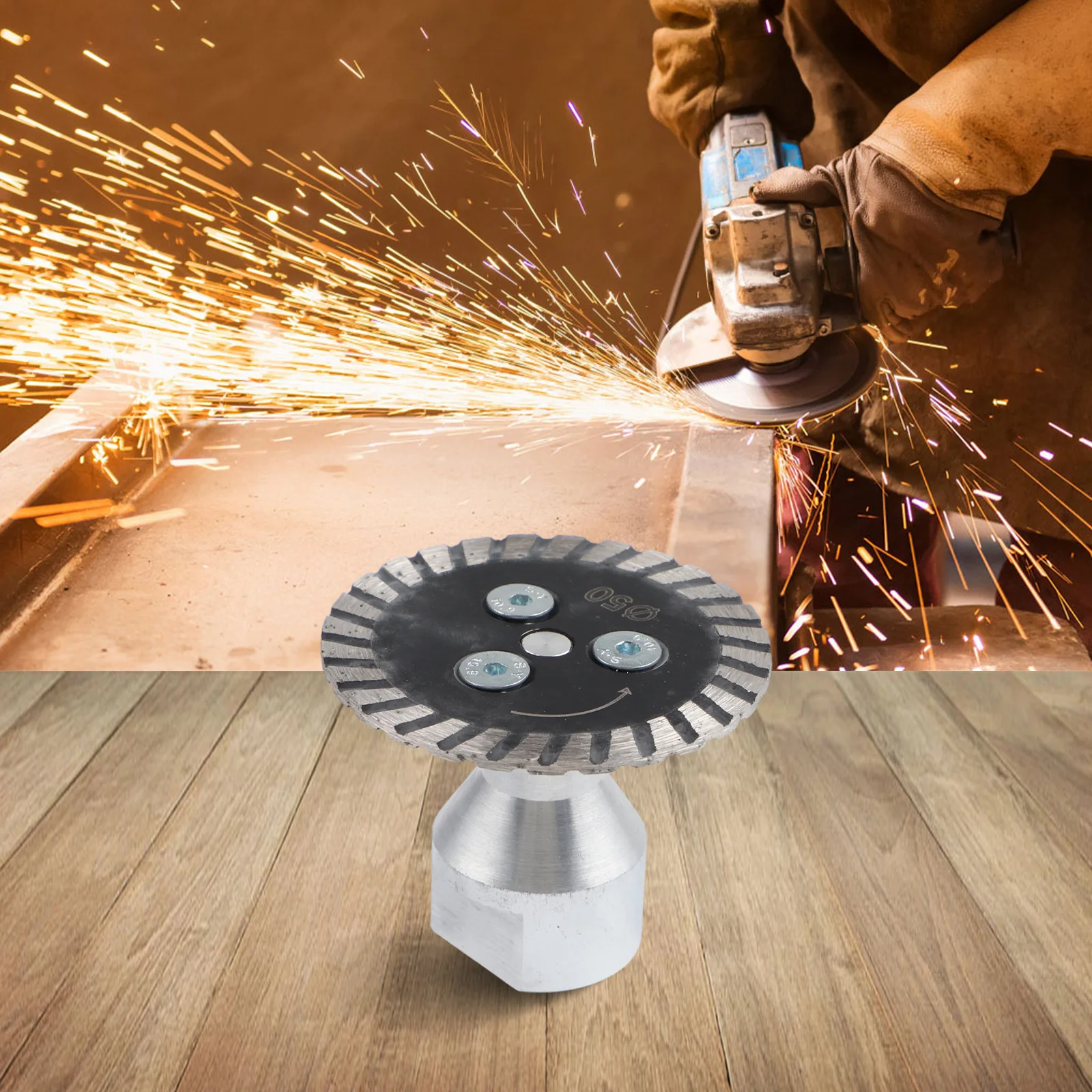 

Precision Cutting Tool Accessory Abrasive Tool As Pictures Show Circular Saw Blade Emery Material 50mm Diameter