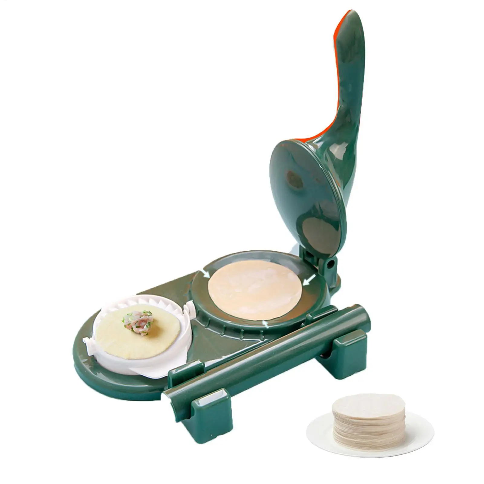 

Manual Dumpling Dough Presser & Wrapper Set Dumpling Skin Presser Dumpling Maker Machine For Making Dumplings Kitchen Tool