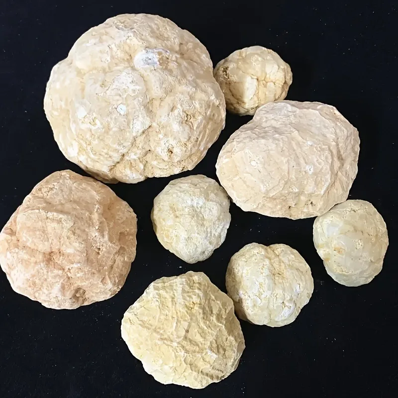 Natural Unopened Agate Geode Raw Crystals Mineral Energy Healing Rough Stones Crystal Cluster Cave Collection Specimen Gift view 2