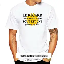 Nuevo t-shirt De hombres Le Ricard C'est Comme La religión Tout Est Une pregunta De Foie Version2 mujeres camiseta