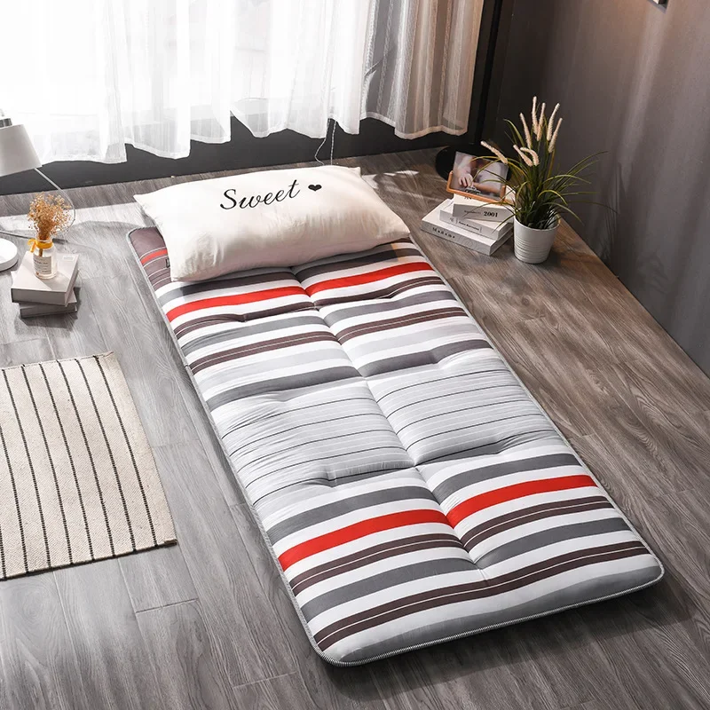 Bed Floor Mattress Mat Student Dormitory Single Double Soft Comfortable Mattress Sleeping Pad  Bed King Size