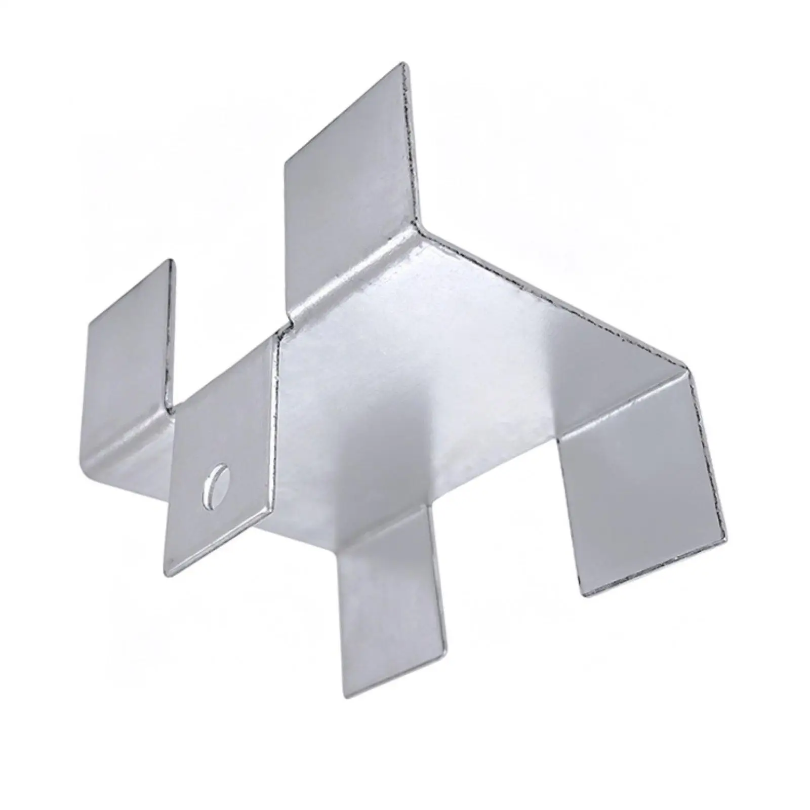 4x Fence Panel Brackets Easy to Install Accessories for Gate Outdoor Gazebo