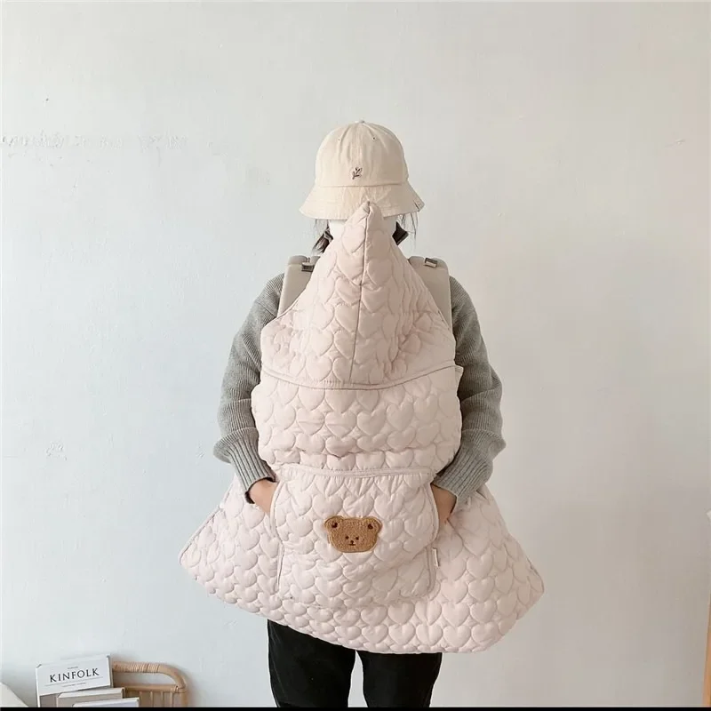 

Windproof Cape Blanket Perfect for Strollers Extra Thick for Cozy Comfort! Keep Your Child Warm this Fall & Winter