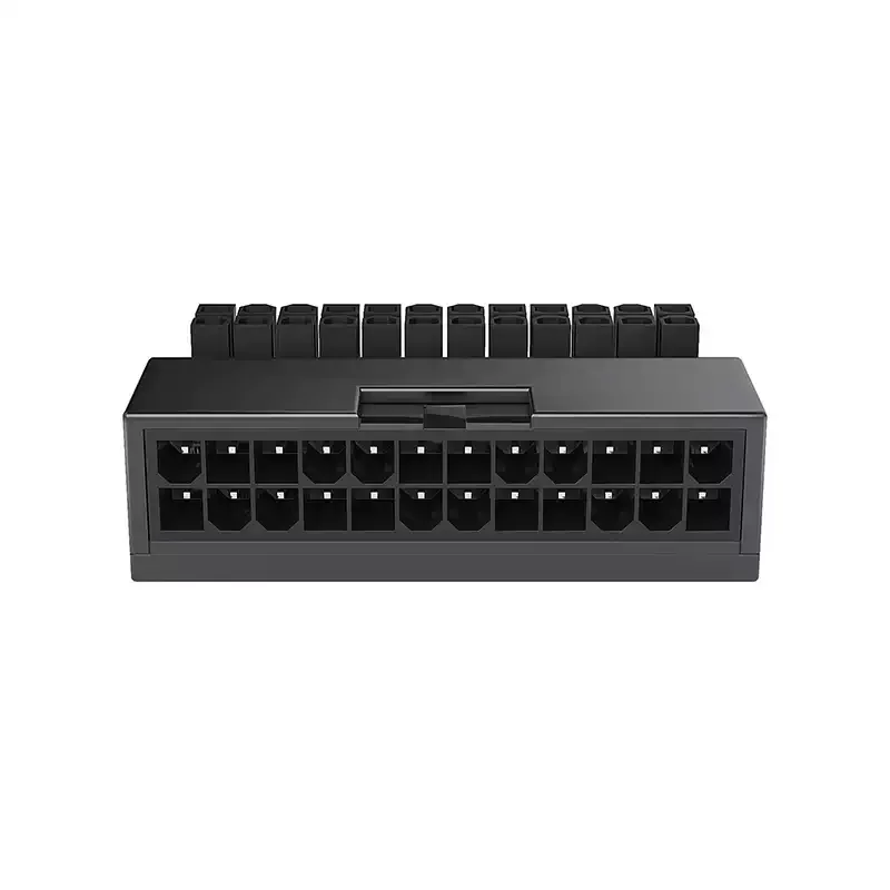 24PIN Motherboard Power 90 Degree Adapter, ATX 24Pin Power Connector Right Angle Elbow, Cable Management Routing Tool