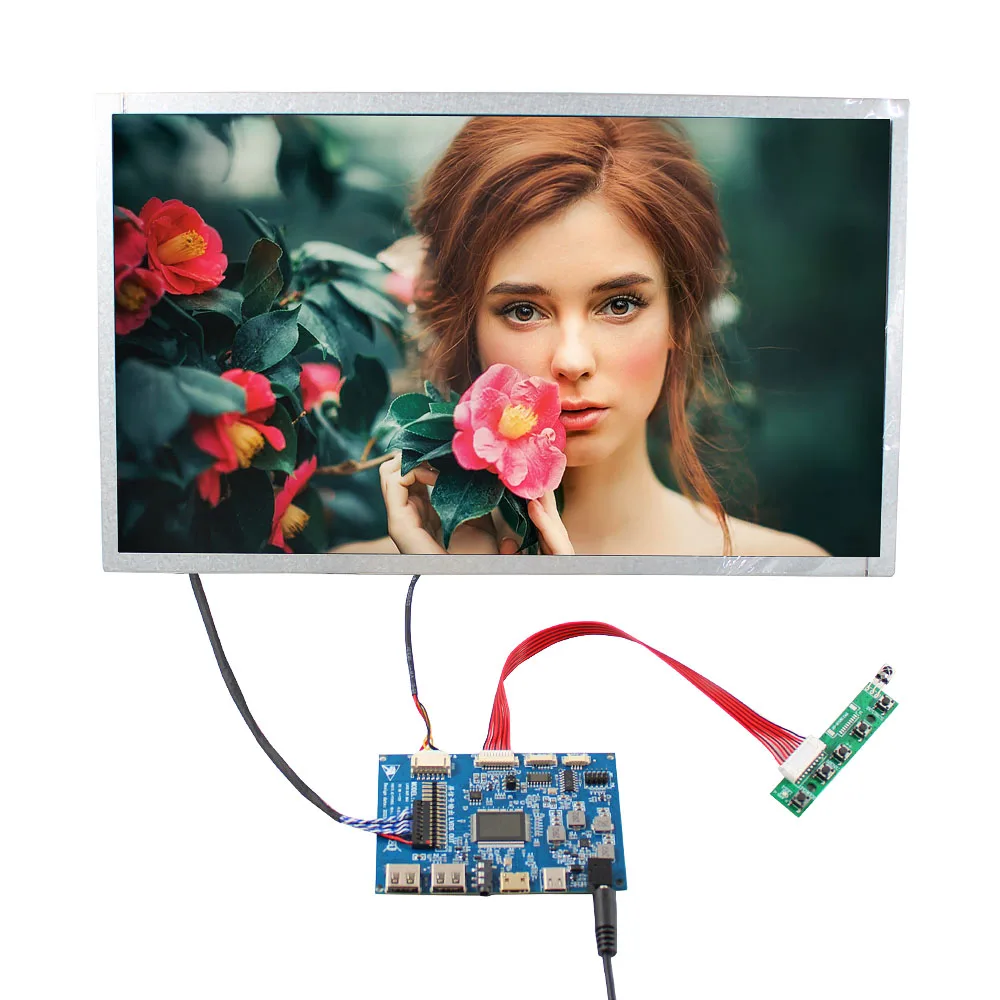 Backlight Wled Display Module With Type-C 2Usb Board 450Nits 15.6" 1366X768 Display Lcd Tft Screen for Electronic Calculator