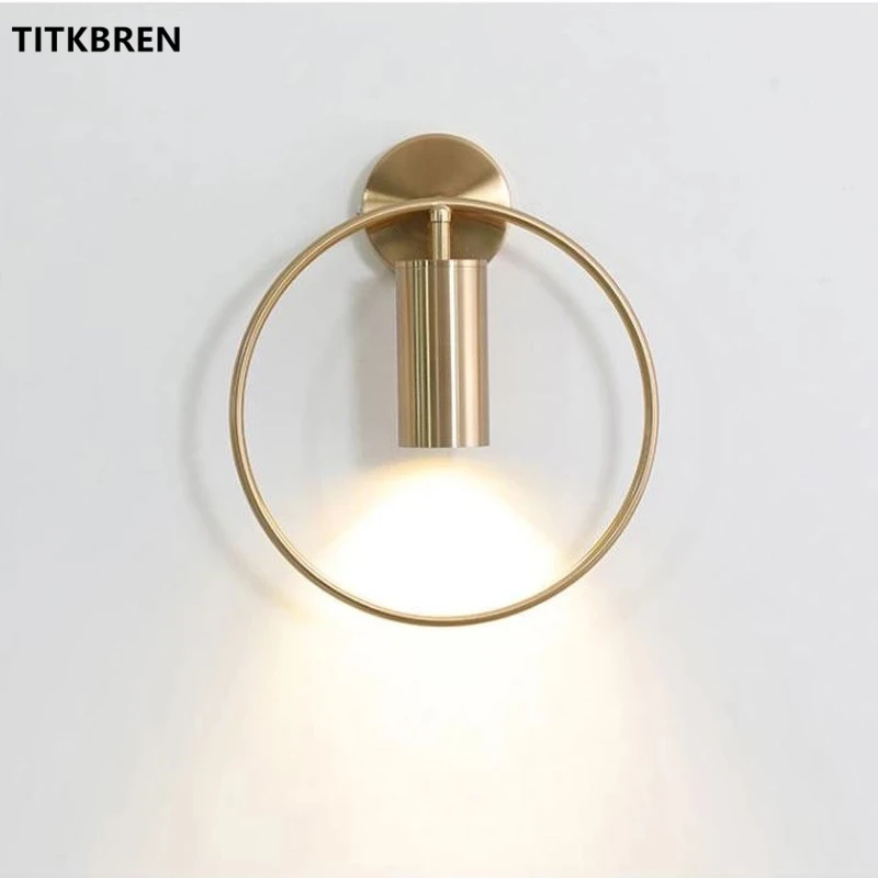 Modern LED Wall Lamp For Bedroom Bedside Decor Office Study Reading Lights Angle Adjustable Lighting Fixtures