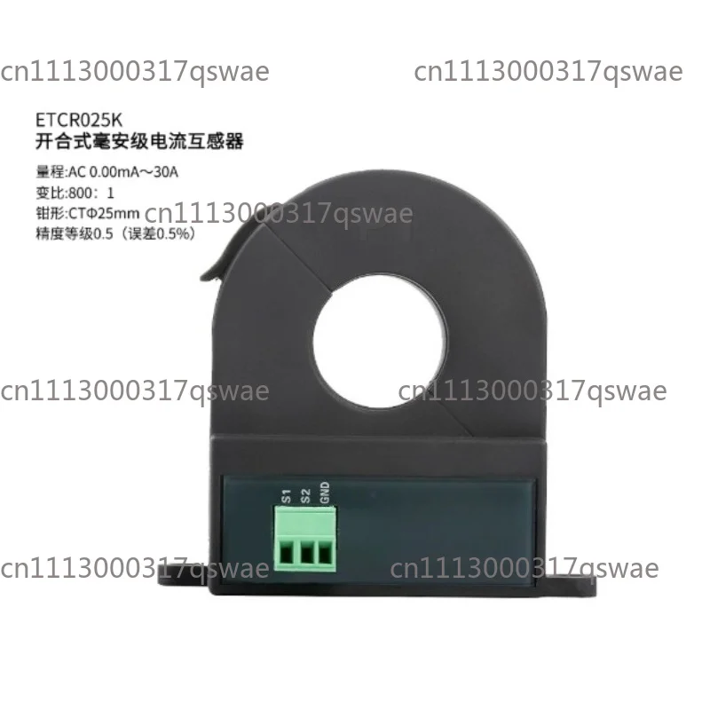 High Precision AC Current Sensor Open Close Type Leakage Current Sensor