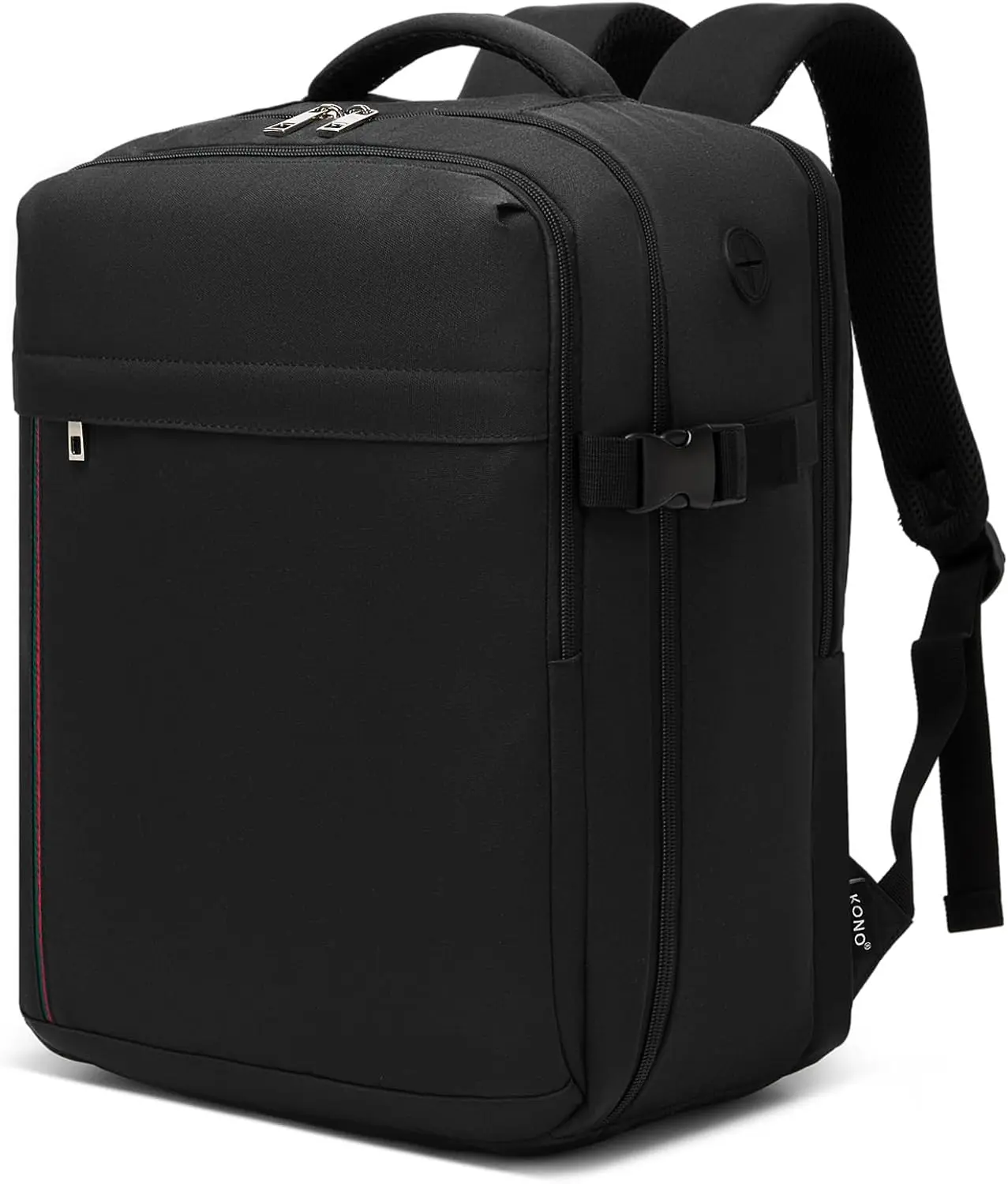 KONO Ryanair & Eurowings Handgepäck-Rucksack 40x30x20 cm 24L 500g mit USB-Ladeanschluss