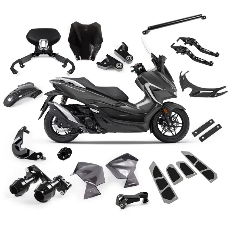 

Parts Suitable for Honda Fosha FORZA350 Modified Fender Windproof Hand Guard Engine Protective Cover Whole Car Parts