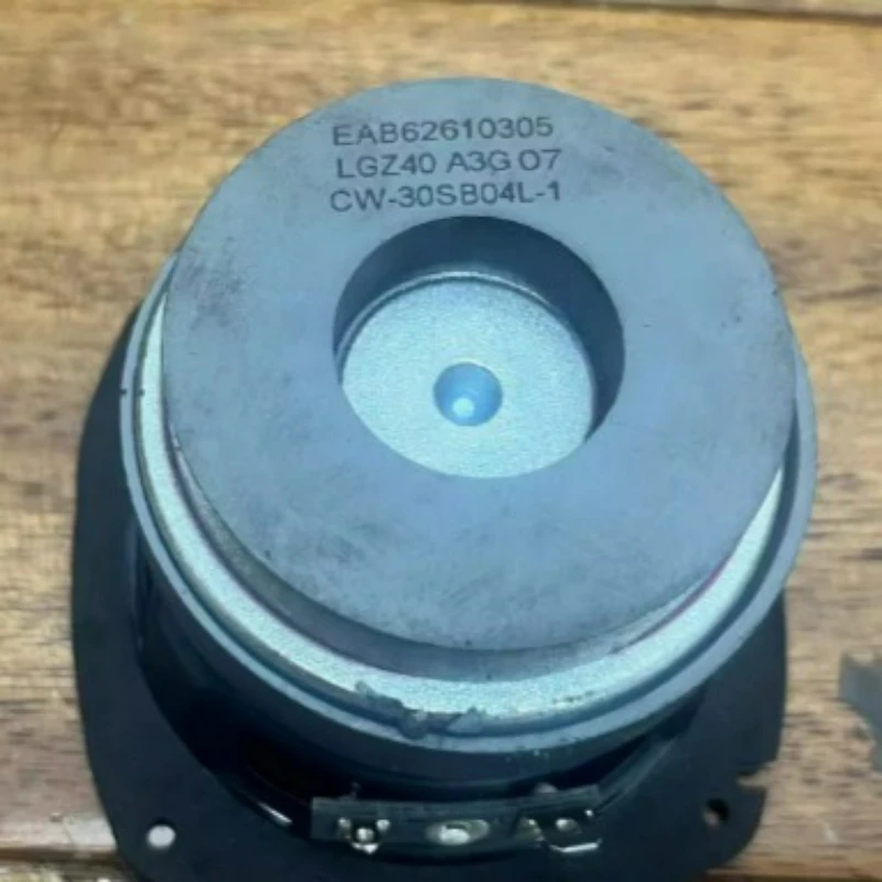 SOTAMIA 1 Buah Speaker Jangkauan Penuh 3 Inci 4 Ohm 15W Pengeras Suara Audio Stroke Panjang Tepi Karet Kerucut Kertas Magnetik Ganda untuk LG