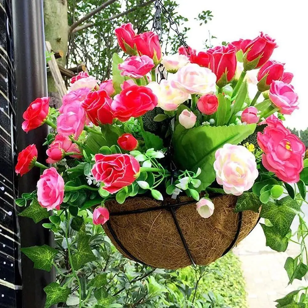 Breathable Round 8/10/12/14/16/18 Inch Outdoor For Planters Hanging Basket Liner Coconut Liners Basket Replacement Liner
