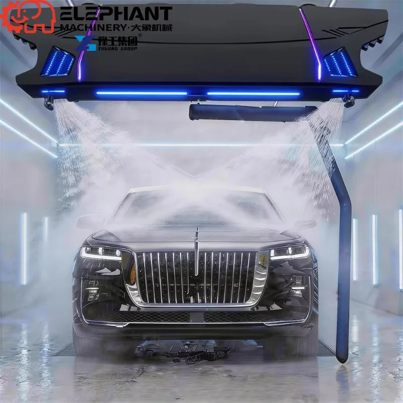 Touchless Car Wash Machine Coin‑operated Automatic Equipment With Brush‑free Design for Gas Station Use