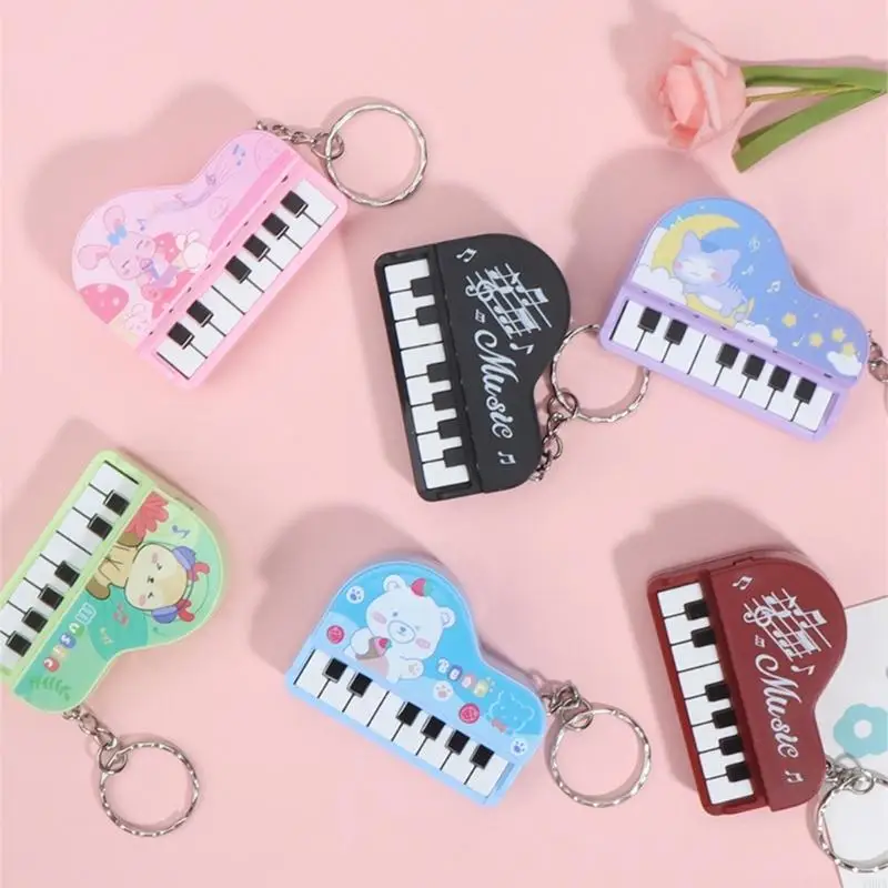 Keyboard Elektronik Keychain Interactive Sound Toy Musical Instrument Piano