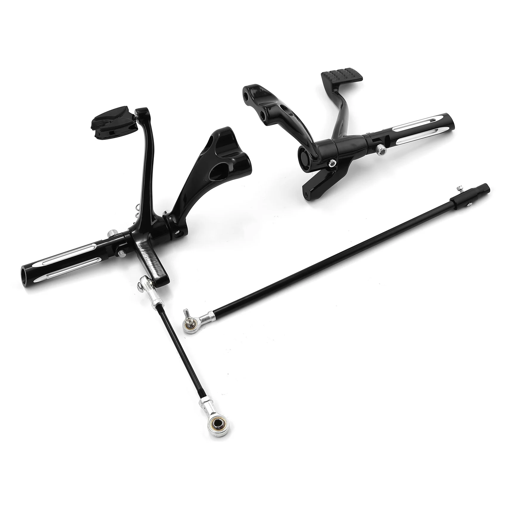 Motorcycle Forward Controls Foot Peg Levers Linkage For Harley Sportster XL 1200 883 Super Low 2014-2018 Forty Eight